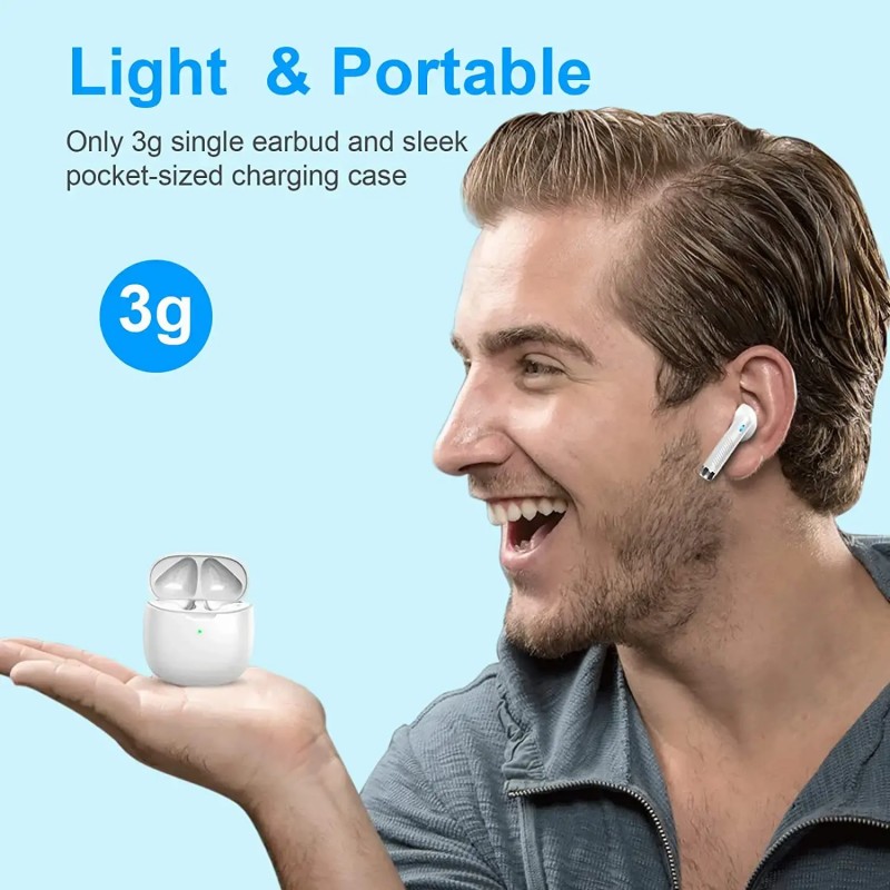 Беспроводные наушники Bluetooth 5.3, наушники HiFi с шумоподавлением